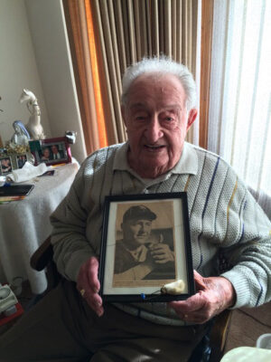Rugger Ardizoia who attended both games in Oakland and San Francisco on October 23 during the barnstorming tour and later became a Yankee player who caught Ruth when he stumbled mounting the dugout steps on Babe Ruth Day in 1947