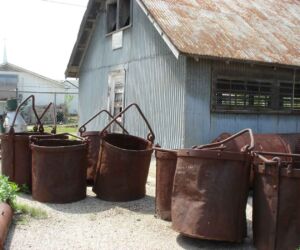 Merlyn's hometown became a ghost town littered with the skeletons of a dead way of life.